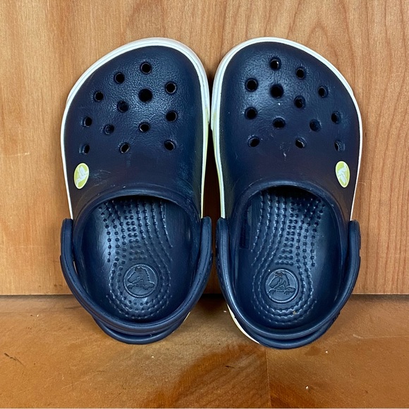 Baby 5 Crocs Crocband Clogs Blue SEF1561 - Picture 5 of 8